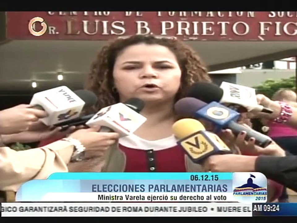 Varela: Más de 17 mil privados de libertad votarán en centros penitenciarios