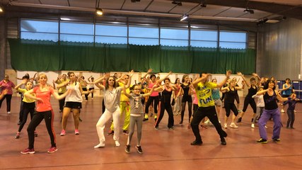 Un zumbathon pour clôturer le Téléthon