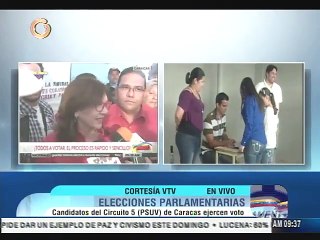 Jacqueline Faría invitó a salir a votar