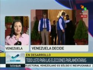 Maduro recibe a misiones internacionales de acompañamiento electoral