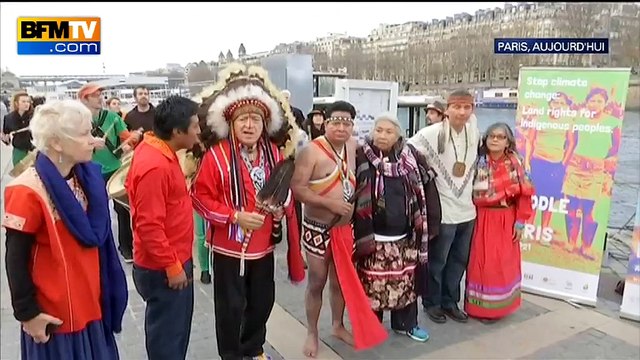 COP21: des représentants de peuples indigènes alertent à Paris sur la déforestation