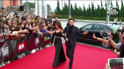 {20151202} Kim So Eun (김소은) & Seo Kang Jun (서강준) Red Carpet at 2015 MAMA, Hong Kong