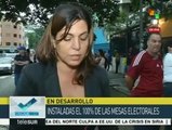 Inicia en Venezuela elección legislativa en ambiente de tranquilidad