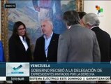 Gobierno de Venezuela recibe a ex presidentes invitados por la derecha