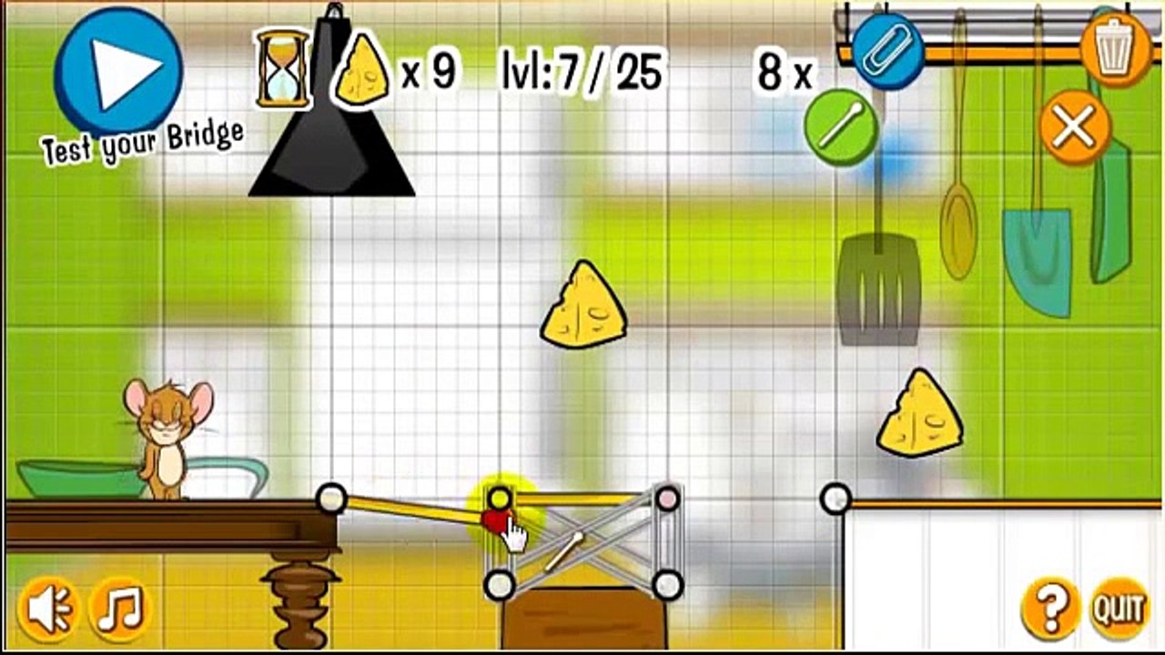 Tom And Jerry Rig A Bridge