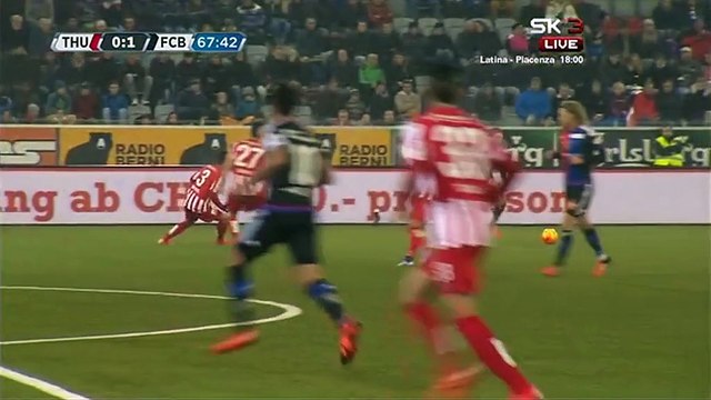0-1 Marc Janko Goal Switzerland Super League - 06.12.2015, FC Thun 0-1 FC Basel