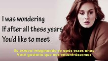 Adele - Hello (Lyrics) Legendado em Português - Tradução - C