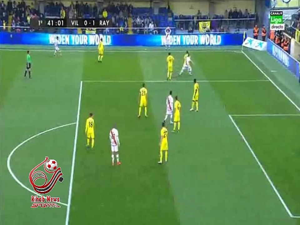 اهداف مباراة ( فياريال 2-1 رايو فاليكانو ) الدوري الأسباني الدرجة الأولى