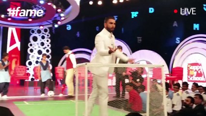 Ranveer Singh & Saurav "Dada" Ganguly Pledge To "Support My School"
