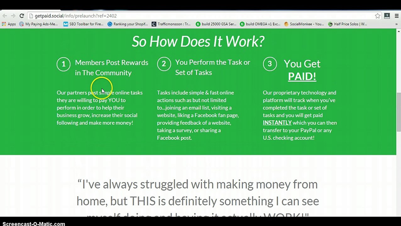Get Paid Social Scam Review Video- WATCH This Before Joining GetPaidSocial For Free