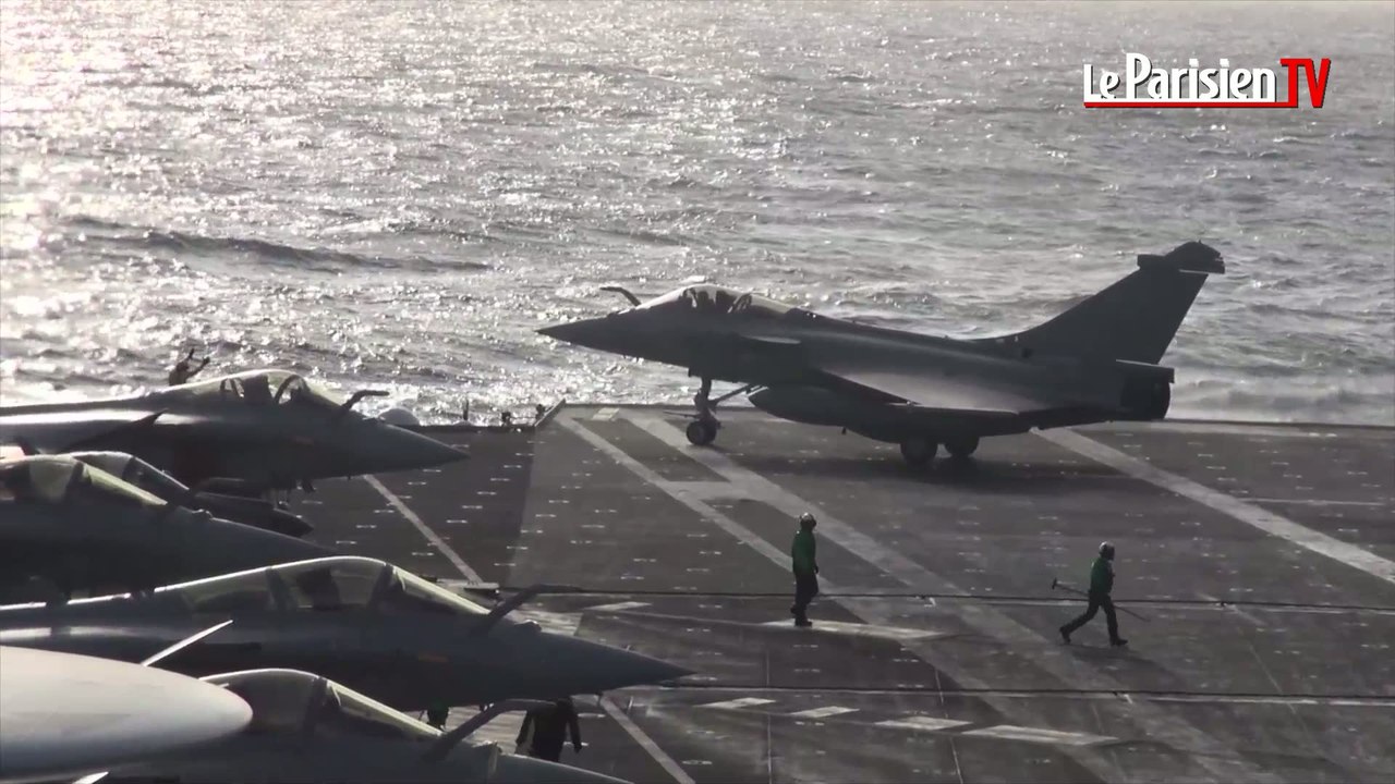 Sur le «Charles-de-Gaulle», les soldats plus que jamais motivés pour frapper Daech