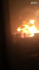Énorme explosion de produits inflammables à Tianjin