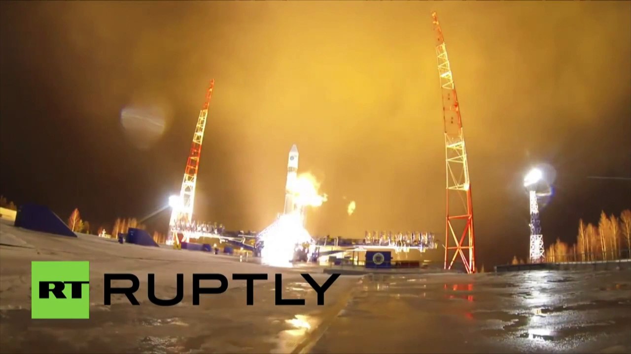 Spectaculaire décollage d’une navette spatiale en Russie