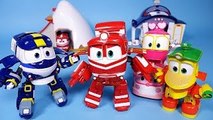 로봇트레인 RT Robot Trains & Robocar Poli toys 변신 기차와 로보카 폴리 장�