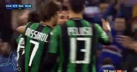 0-3 Matteo Politano Goal - Sampdoria vs Sassuolo *06.12.2015 HD