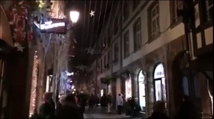 Lancement des illuminions du Marche de Noel - Strasbourg 2015