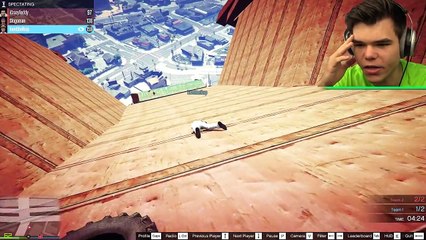 HUGE AVALANCHE RUN! (GTA 5 Funny Moments)