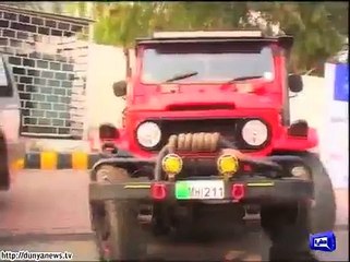 Auto show in Faisalabad attracts thousands.