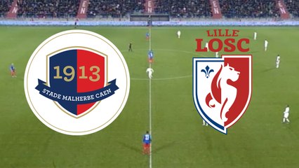 Le résumé du match SMCaen - LOSC Lille
