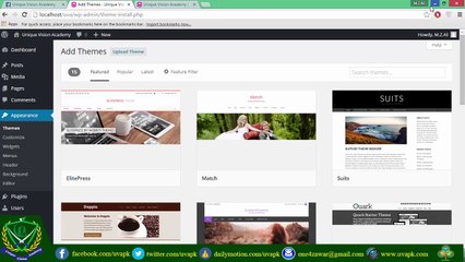 Lec 3 Instal Sahifa theme in wordpress in urdu hindi