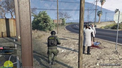 GTA 5 - LSPDFR - EPiSODE 58 - LET&#39;S BE COPS - SHERIFF SWAT PATROL (GTA 5 PC POLICE MODS) SANDY