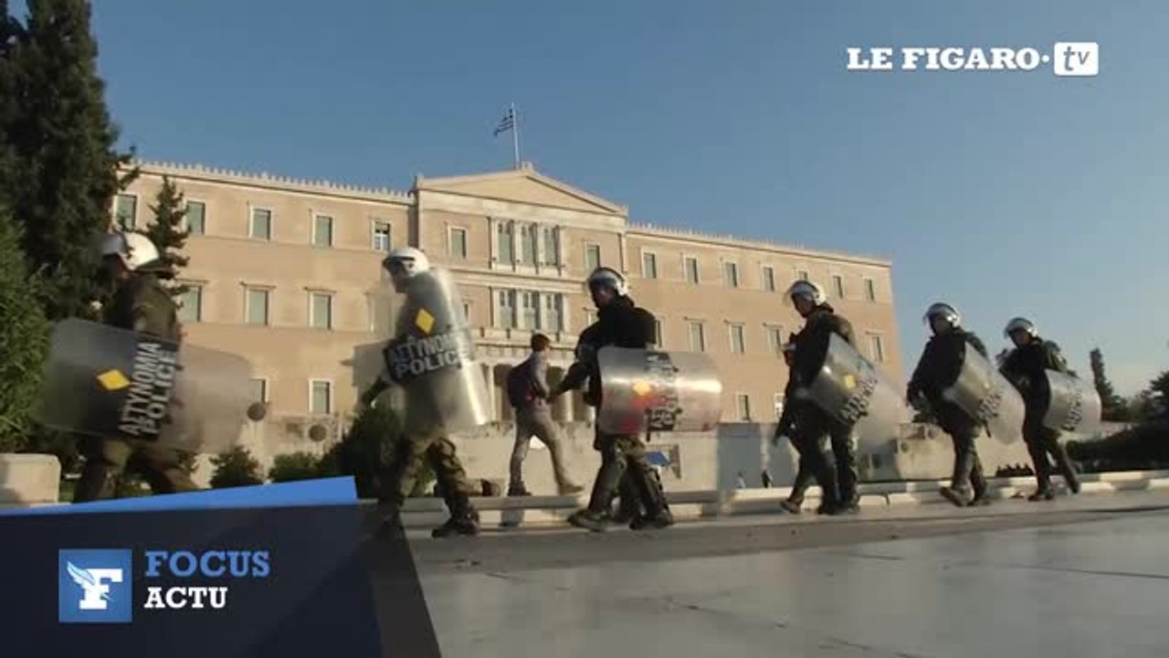 Trois mille manifestants à Athènes
