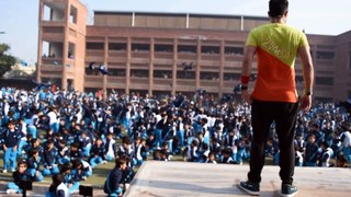 1500 Students Love, Passion, Happiness & Craziness for Zumba® with Zumba® Pioneer in Pakistan Nasrullah Michel Ansari