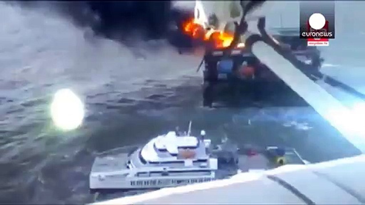 Mindestens 32 Tote bei Brand auf Bohrinsel im Kaspischen Meer