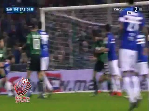 اهداف المباراه ( سامبدوريا 1-3 ساسولو ) الدوري الإيطالي الدرجة الاولي