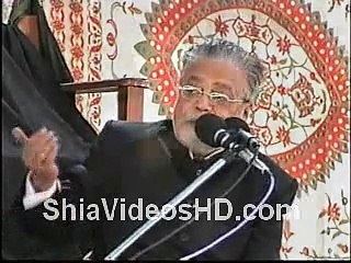 Shabbir Kaa Zakir HD Video Noha by Irfan Haider 2004