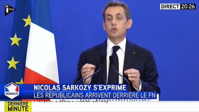 Régionales 2015: Sarkozy ne veut ni fusion ni retrait de liste