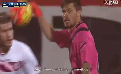 Giancomo Bonaventura Fantastic GOAL Carpi 0-1 Milan Serie A