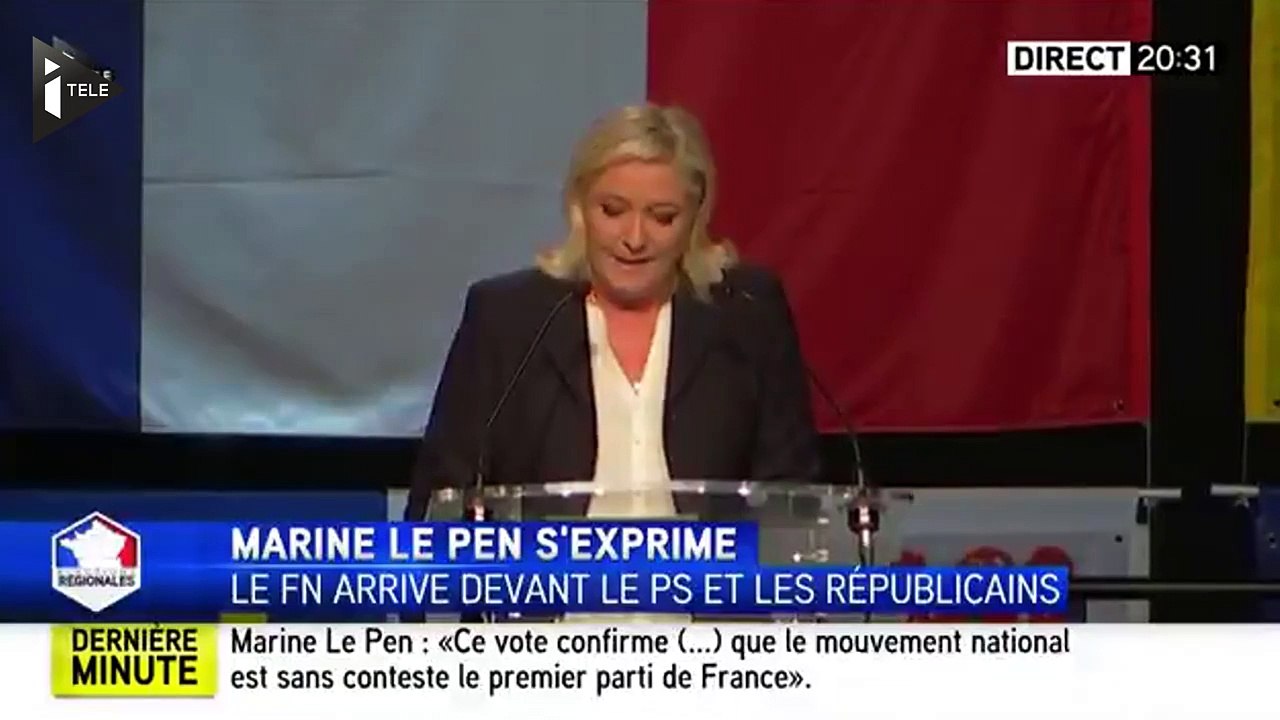 Marine Le Pen : "Le Front national est le seul front véritablement républicain"