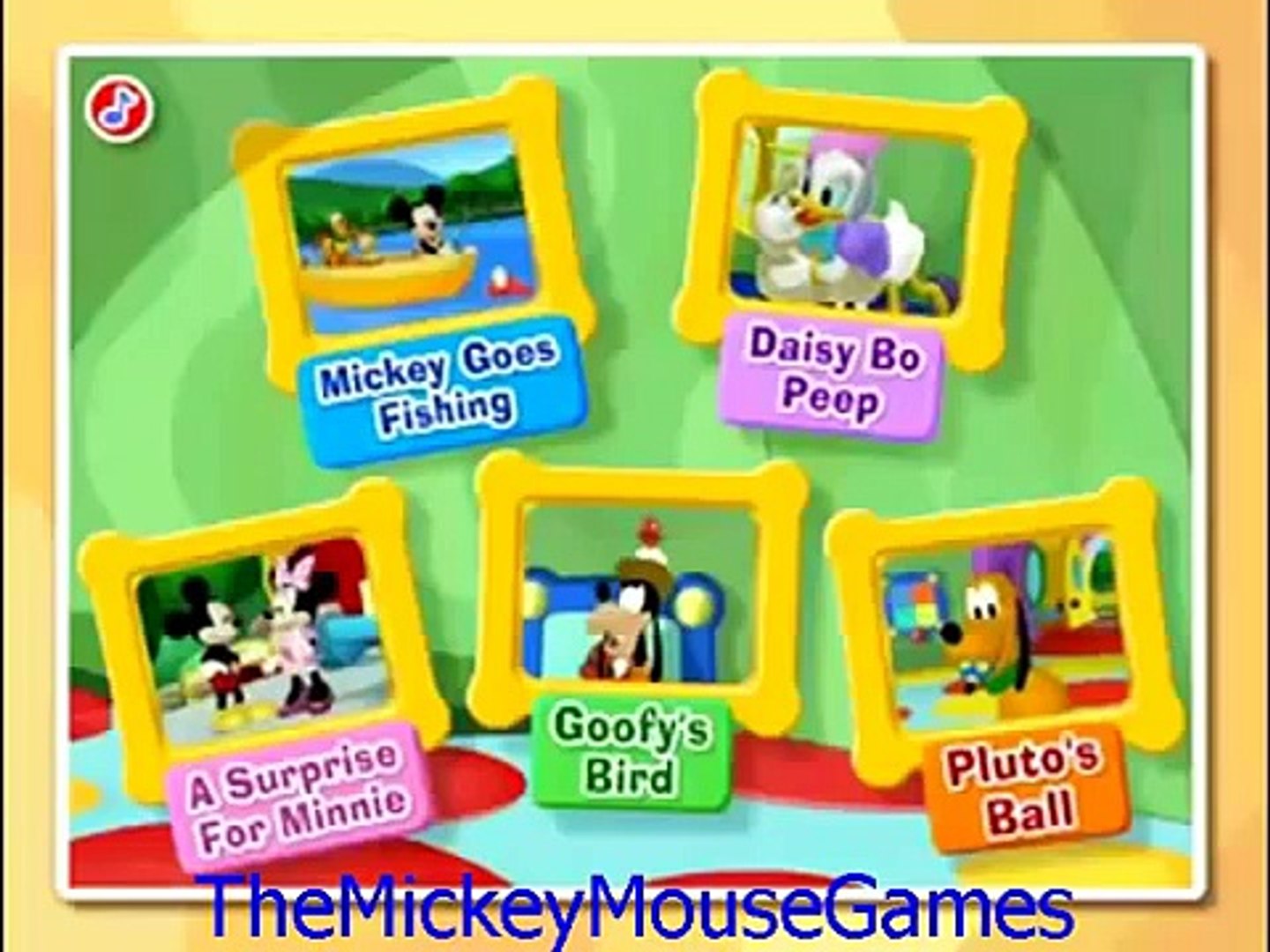 Disney Mickey Mouse Clubhouse Surprise Slides Game