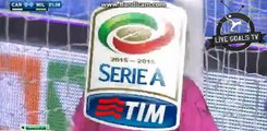 Alessio Cerci Incredible Free Kick Chance - Carpi vs AC Milan - Serie A - 06.12.2015