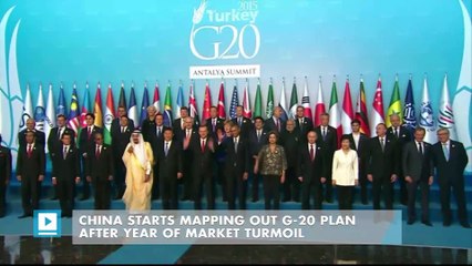 China Starts Mapping Out G-20 Plan After Year of Market Turmoil