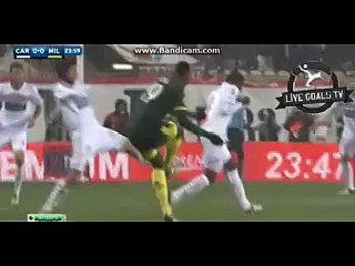 M_Baye Niang Fantastic SHOT - Carpi vs AC Milan - Serie A - 06.12.2015