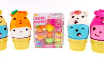 NUM NOMS PLAY DOH SURPRISE EGGS! Opening Playdough Num Nom Toy Eggs