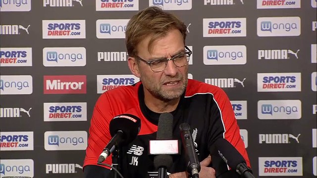 Jurgen Klopp post-match: NEWCASTLE 2-0 LIVERPOOL - Premier League 06.12.2015