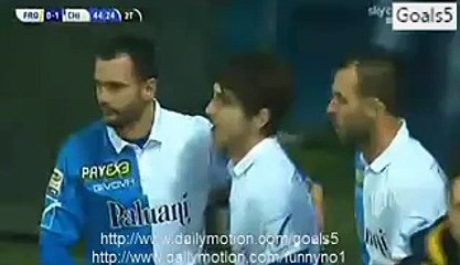Alberto Paloschi Goal Frosione 0 - 1 Chievo Serie A 6-12-2015