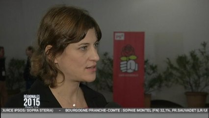 Régionales 2015 - "Le total gauche est supérieur au total des voix de droite", estime la porte-parole du PS