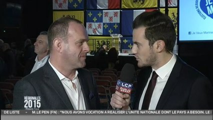 Nord-Pas-de-Calais-Picardie : Steeve Briois salue une "explosion du vote FN"