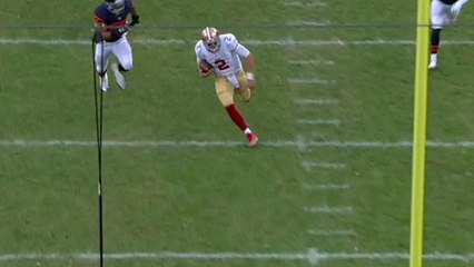 49ers Blaine Gabbert scrambles for 44-yard TD to tie game