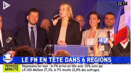 Marion Maréchal-Le Pen: "Nos scores ont de quoi réjouir, mais il nous reste tout à faire"