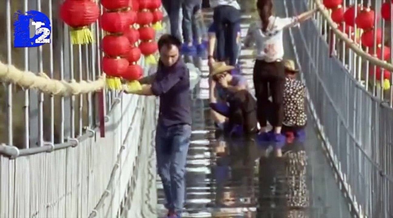 El puente de cristal mas alto y largo del mundo!