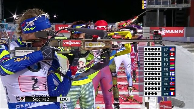 CdM biahlon, Östersund (étape 1), relais mixte, 29 nov 2015 (les relais féminins)