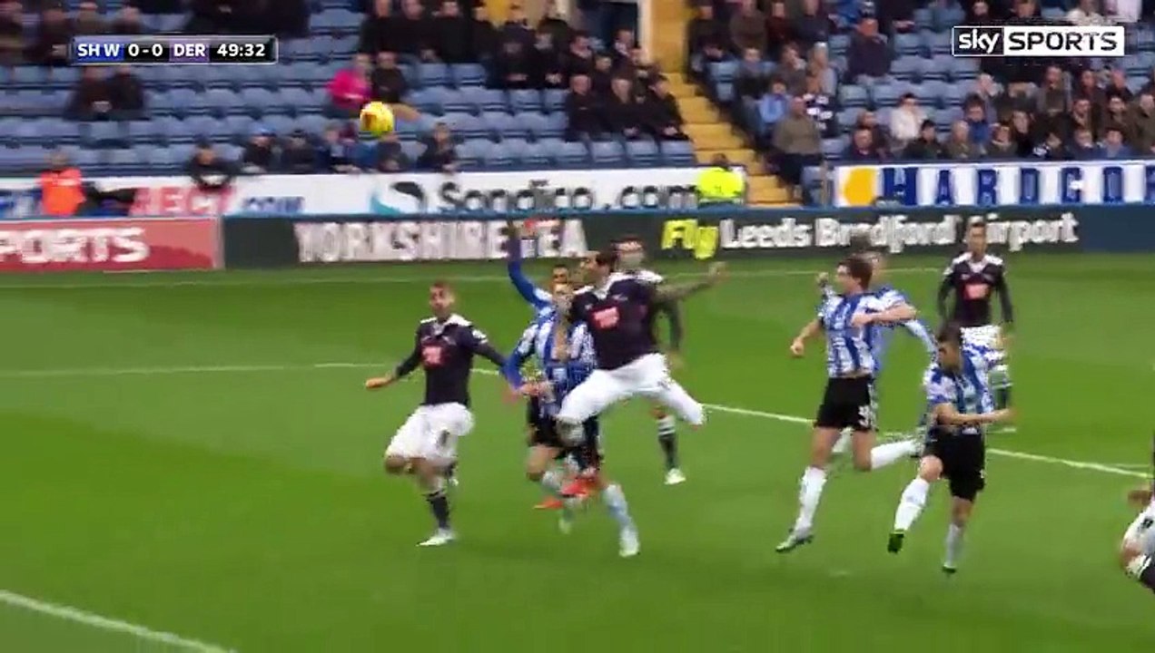 2015.12.06 Sheffield Wednesday 0-0 Derby (Championship) HIGHLIGHTS