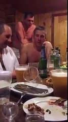 Анекдот: Тост в бане У тебя два путя будет, считай все пропало