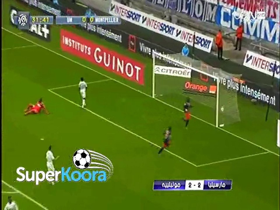 أهداف مباراة ( مارسيليا 2-2 مونبلييه ) الدوري الفرنسي الدرجة الأولى