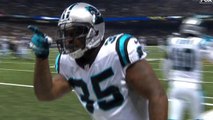 Panthers Mike Tolbert catch and run for 12-yard TD